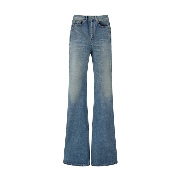 Saint Laurent 100% Cotton jeans in blue