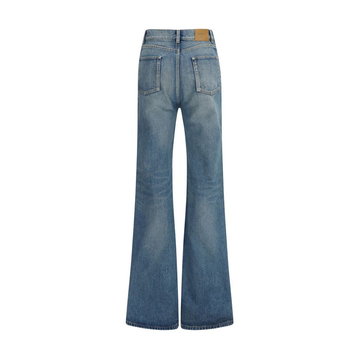 Saint Laurent 100% Cotton jeans in blue — view 2
