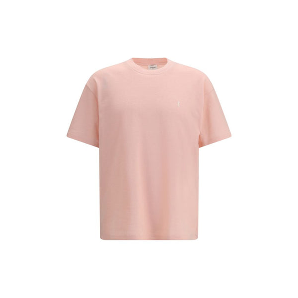 Saint Laurent 50% Cotton 50% Polyester t-shirt in pink