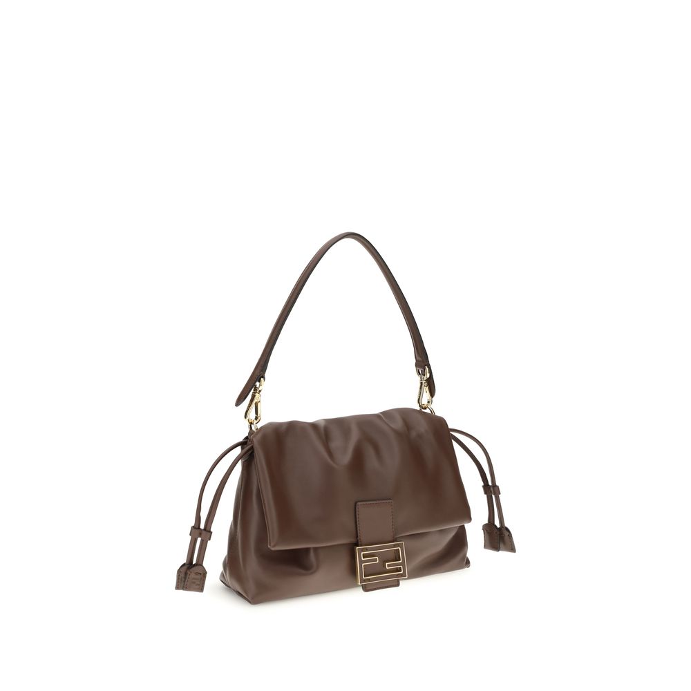 Brown Lamb Ovis Aries Shoulder Bag