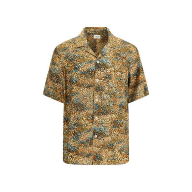Saint Laurent Viscose Patterned Shirt — Multicolor
