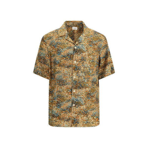 Saint Laurent Viscose Patterned Shirt — Multicolor