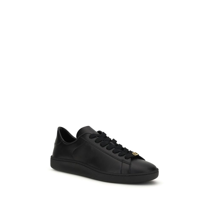 Valentino Garavani Upper 100% Calf Leather Bos Taurus sneaker in black — view 2
