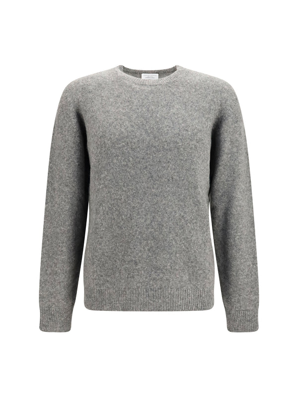 Roberto Collina 47% Merino Wool sweater in gray