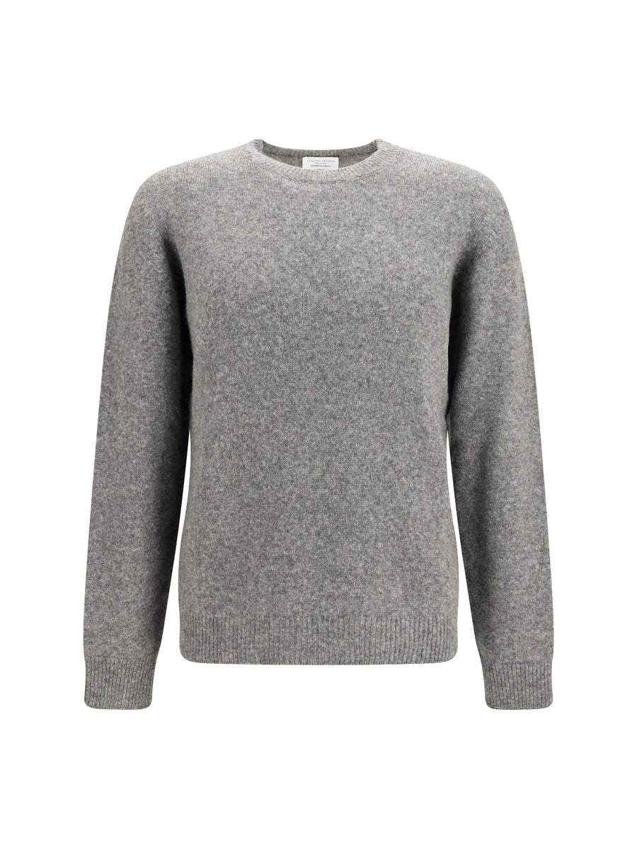Sweater Wool And Camel Grey