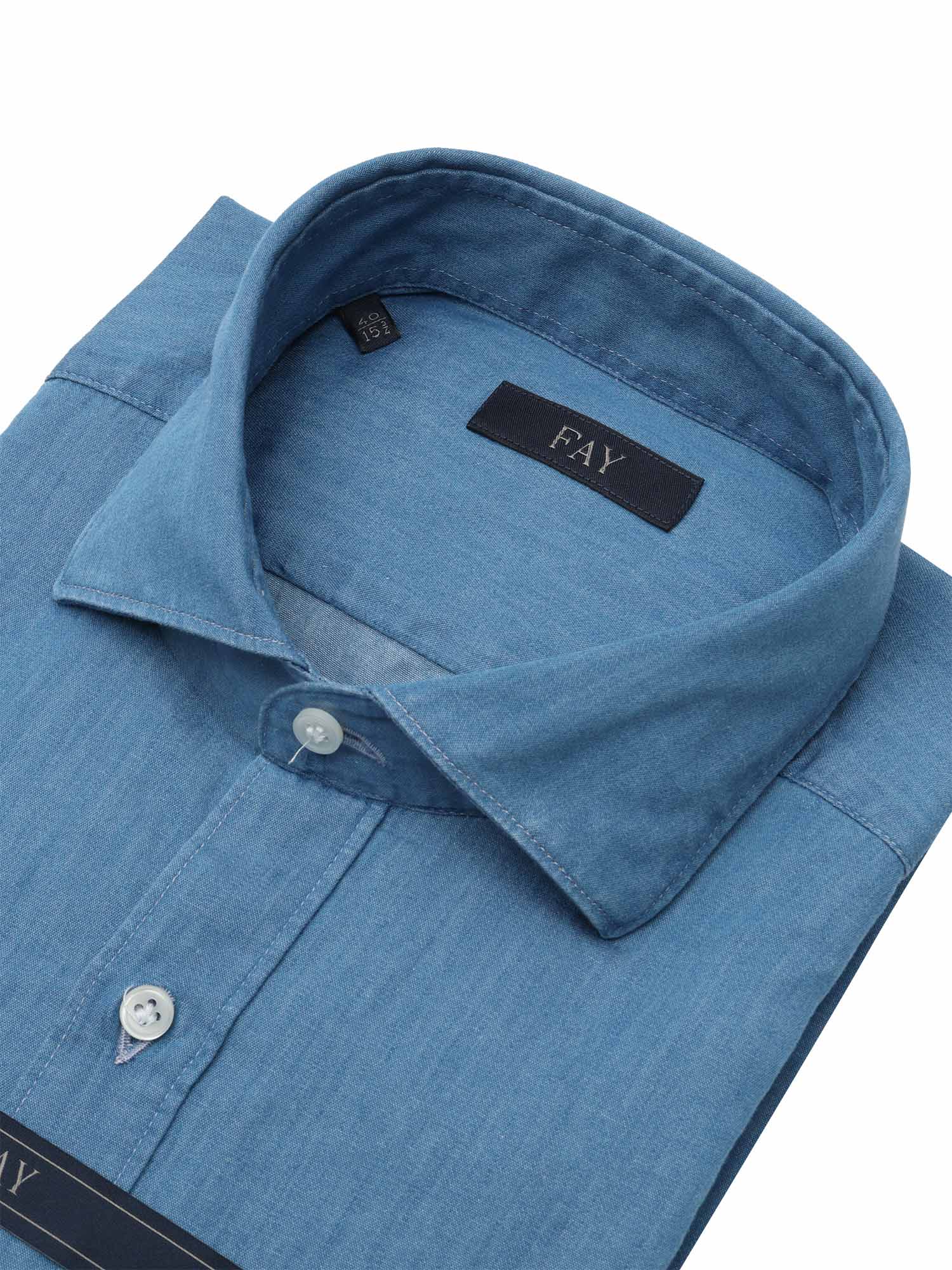 SHIRT Blue Cotton