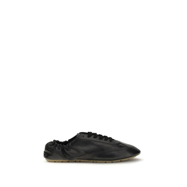 Saint Laurent Upper 100% Calf Leather Bos Taurus sneaker in black