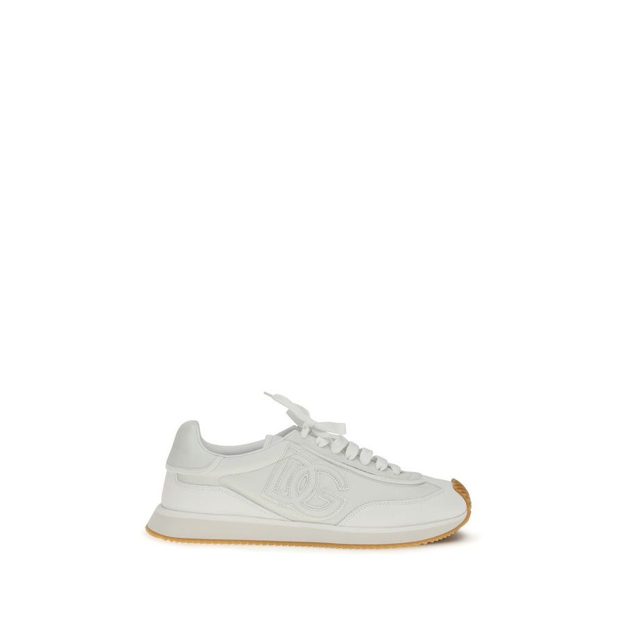 Dolce & Gabbana 100% Calf Leather Bos Taurus sneaker in white