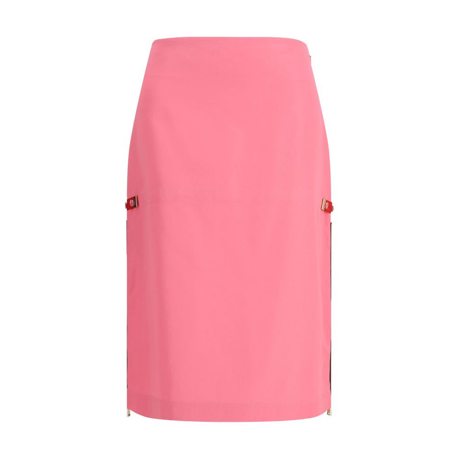 Fendi 78% Viscose 22% Polyamide skirt in pink