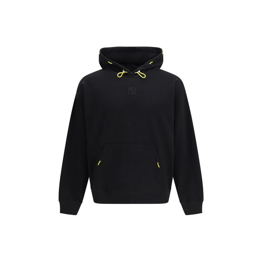 Fendi 100% Cotton hoodie in black