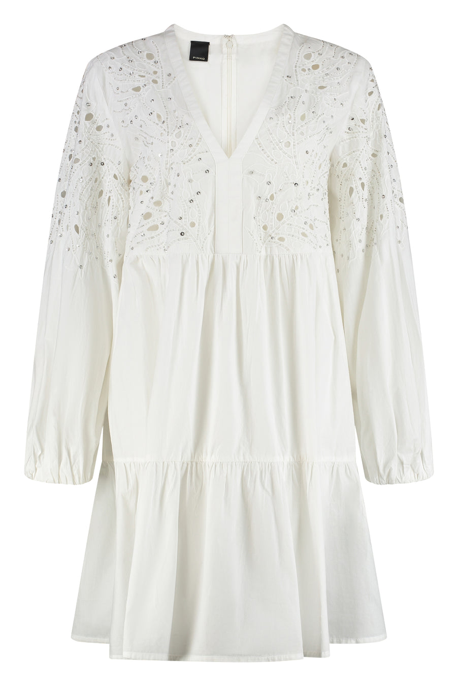 Andromeda Cotton Mini Dress White