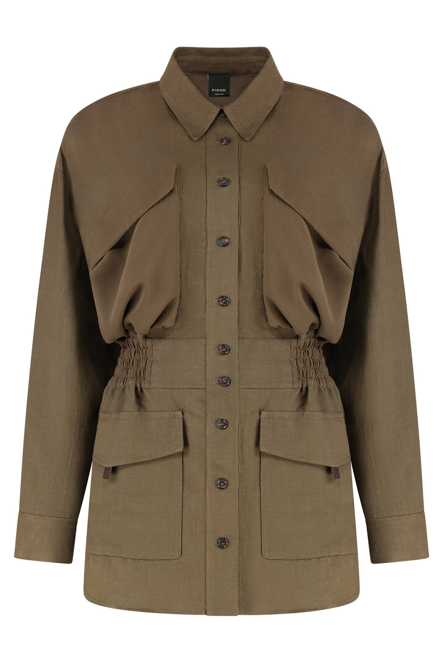 Overshirt Oramai Green Old England Viscose Shirt