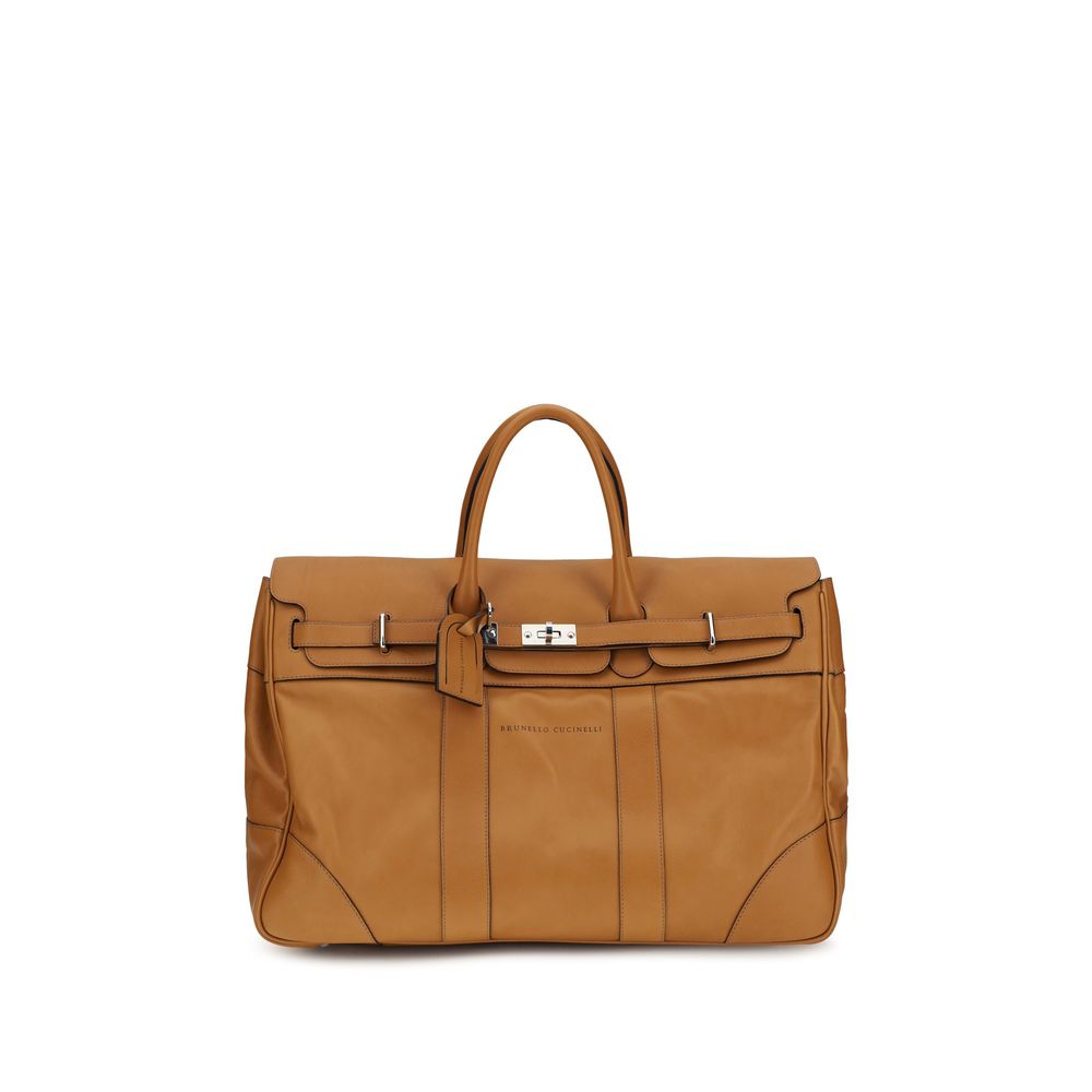 Brown Calf Leather Bos Taurus Luggage And Travel Bag