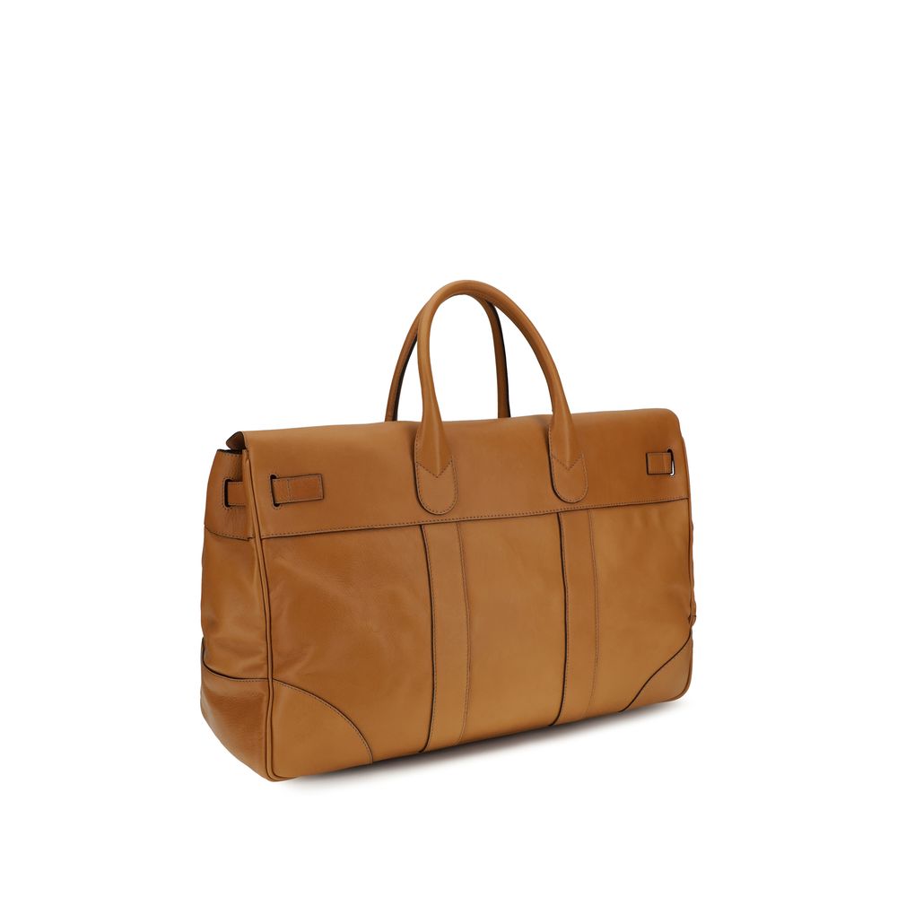 Brown Calf Leather Bos Taurus Luggage And Travel Bag