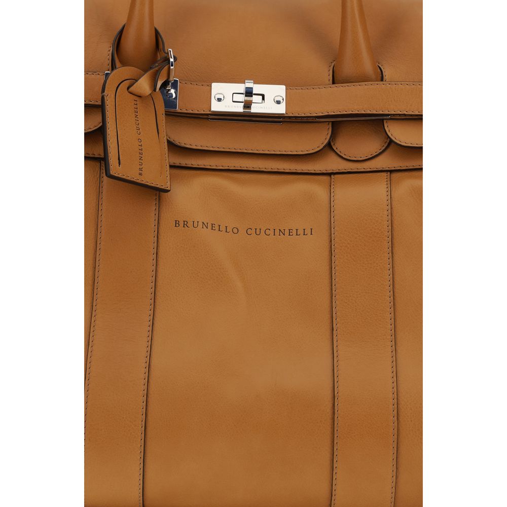 Brown Calf Leather Bos Taurus Luggage And Travel Bag