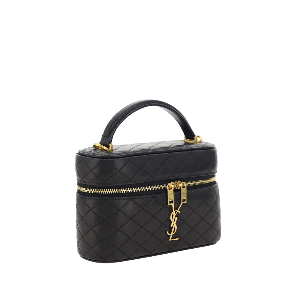Black Calf Leather Bos Taurus Handbag Bag