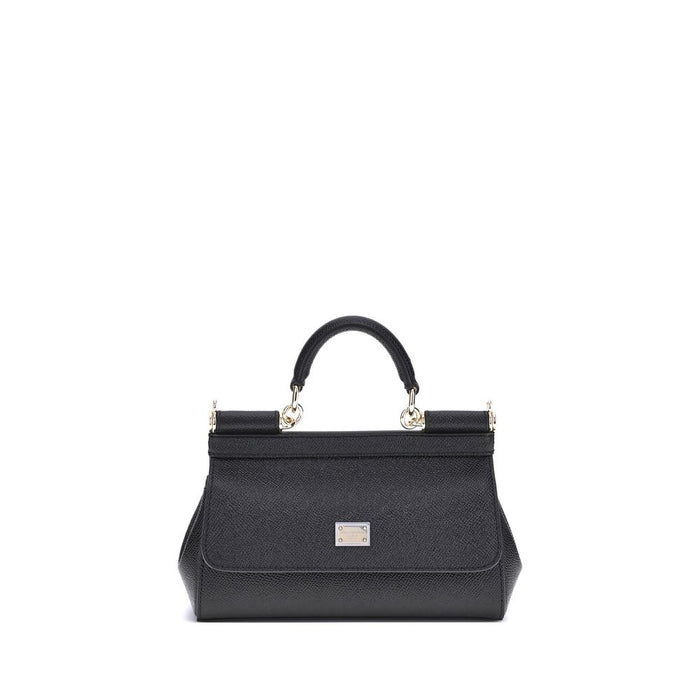 Black Calf Leather Bos Taurus Handbag Bag