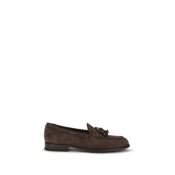 Fratelli Rossetti 100% Calf Leather Bos Taurus loafer in brown