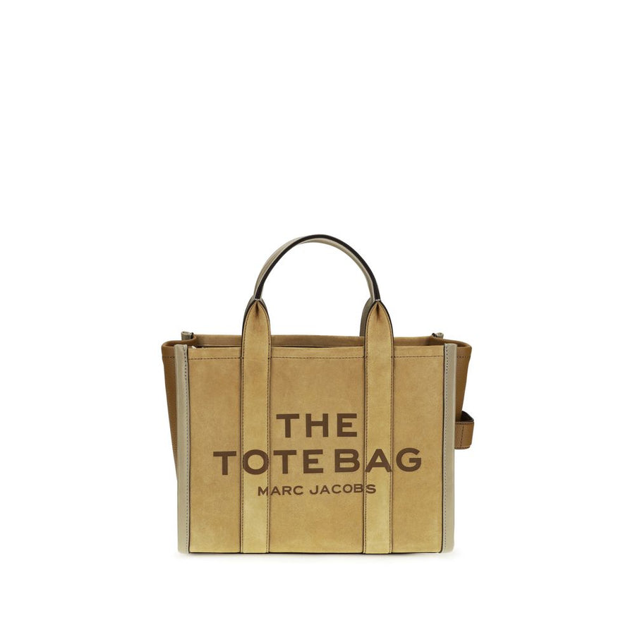 Marc Jacobs 100% Calf Leather Bos Taurus tote bag in beige
