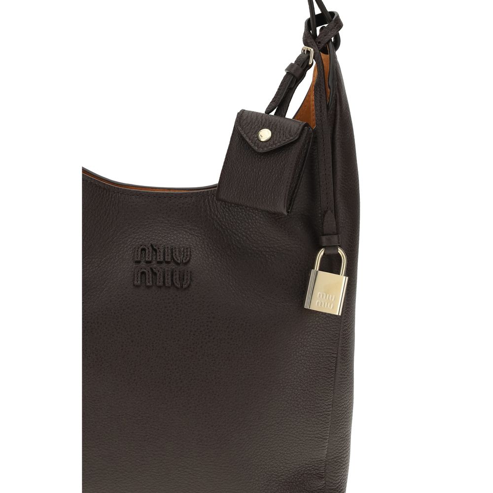 Brown Calf Leather Bos Taurus Shoulder Bag