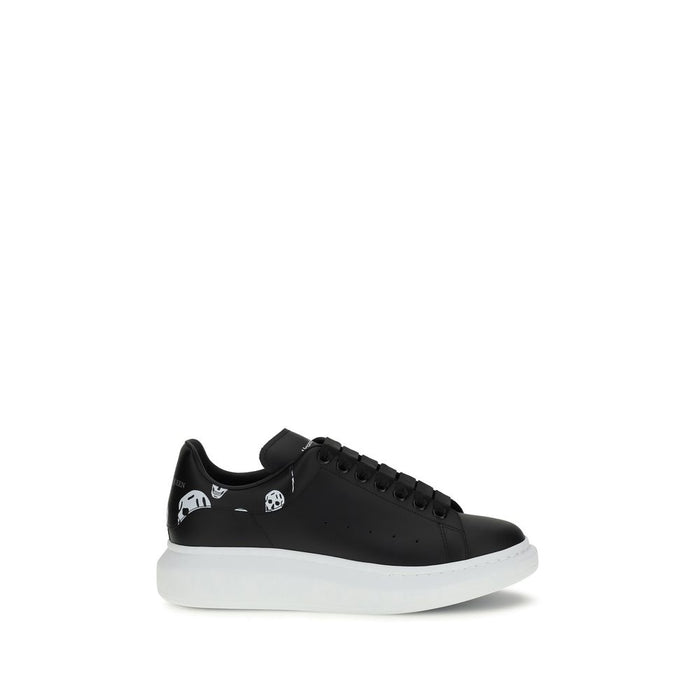 Alexander McQueen Upper 100% Calf Leather Bos Taurus sneaker in black