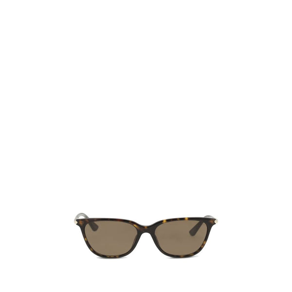 Alexander McQueen AL872994J07702305BB 100% Acetate sunglasses in brown