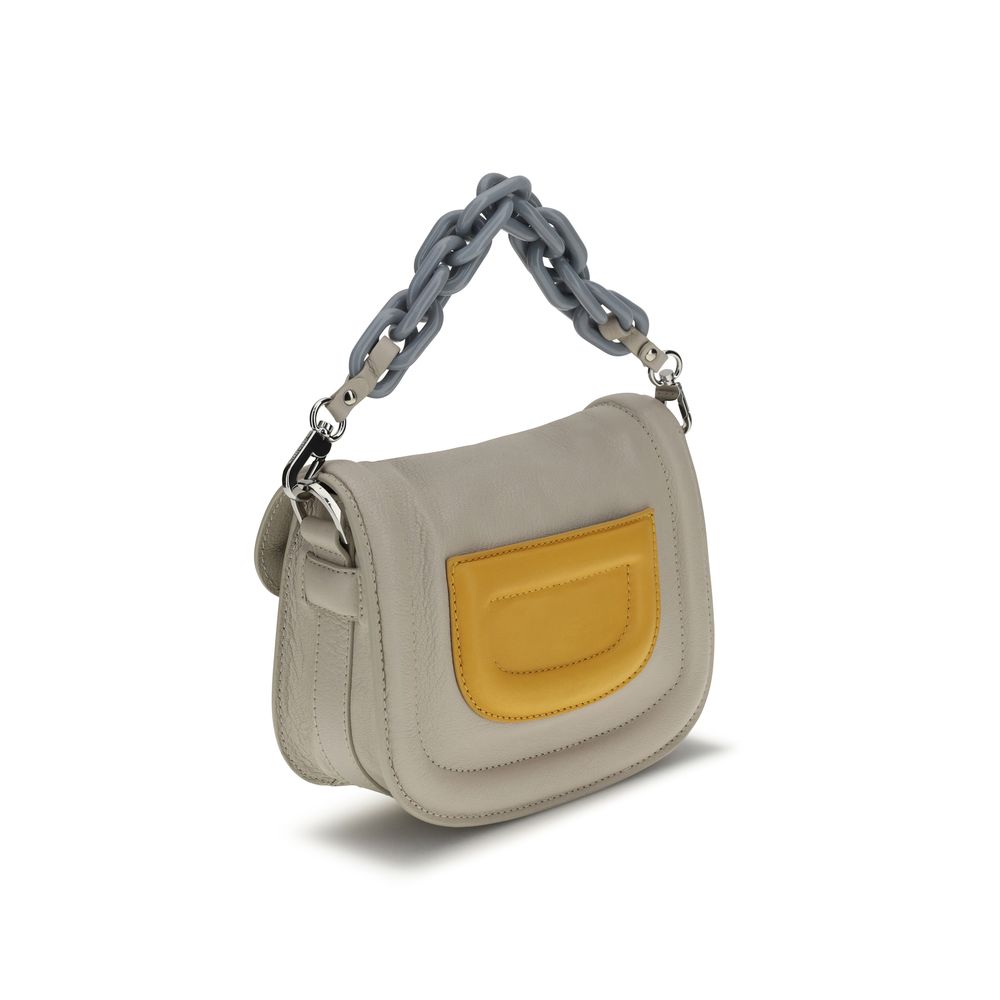 Gray Lamb Ovis Aries Shoulder Bag