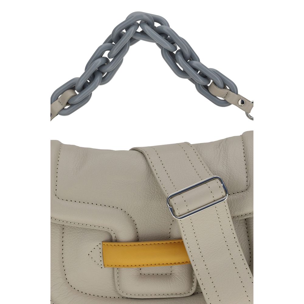 Gray Lamb Ovis Aries Shoulder Bag