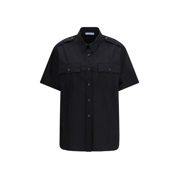 Prada 100% Cotton shirt in black