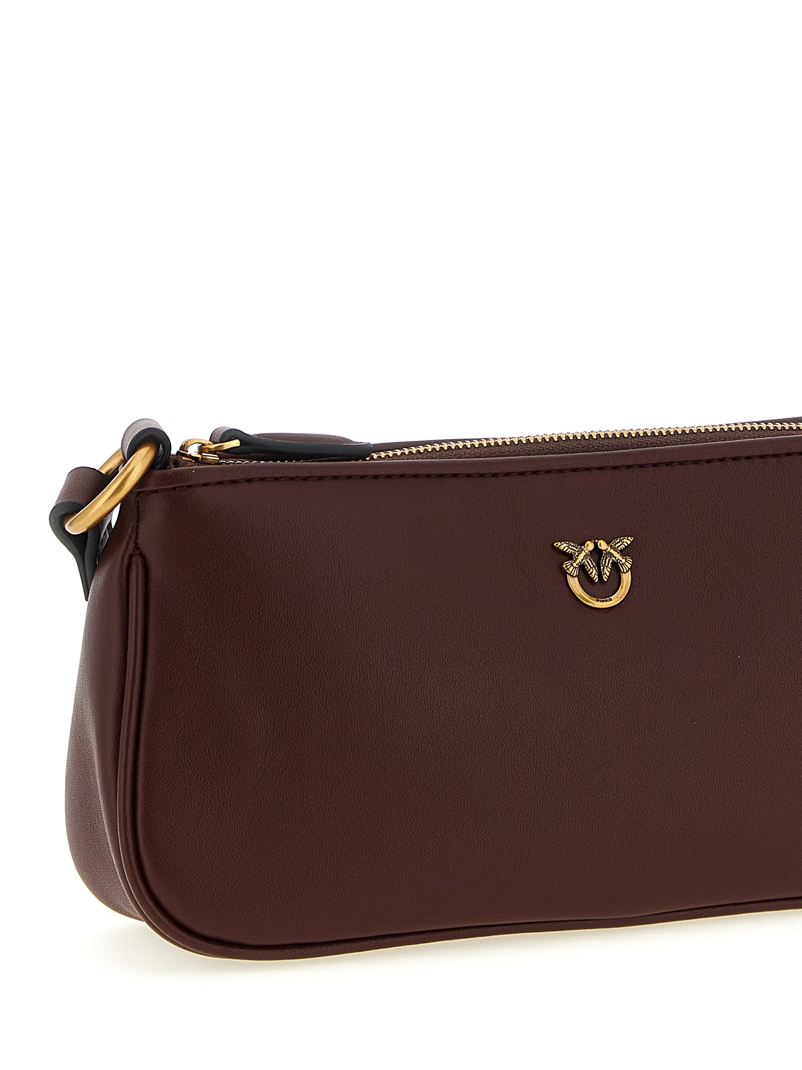 Half Moon mini crossbody bag Bordeaux Cow Leather (bos Taurus)