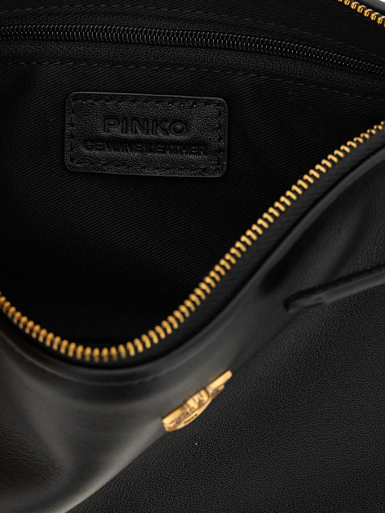 Half Moon Baguette mini crossbody bag Black
