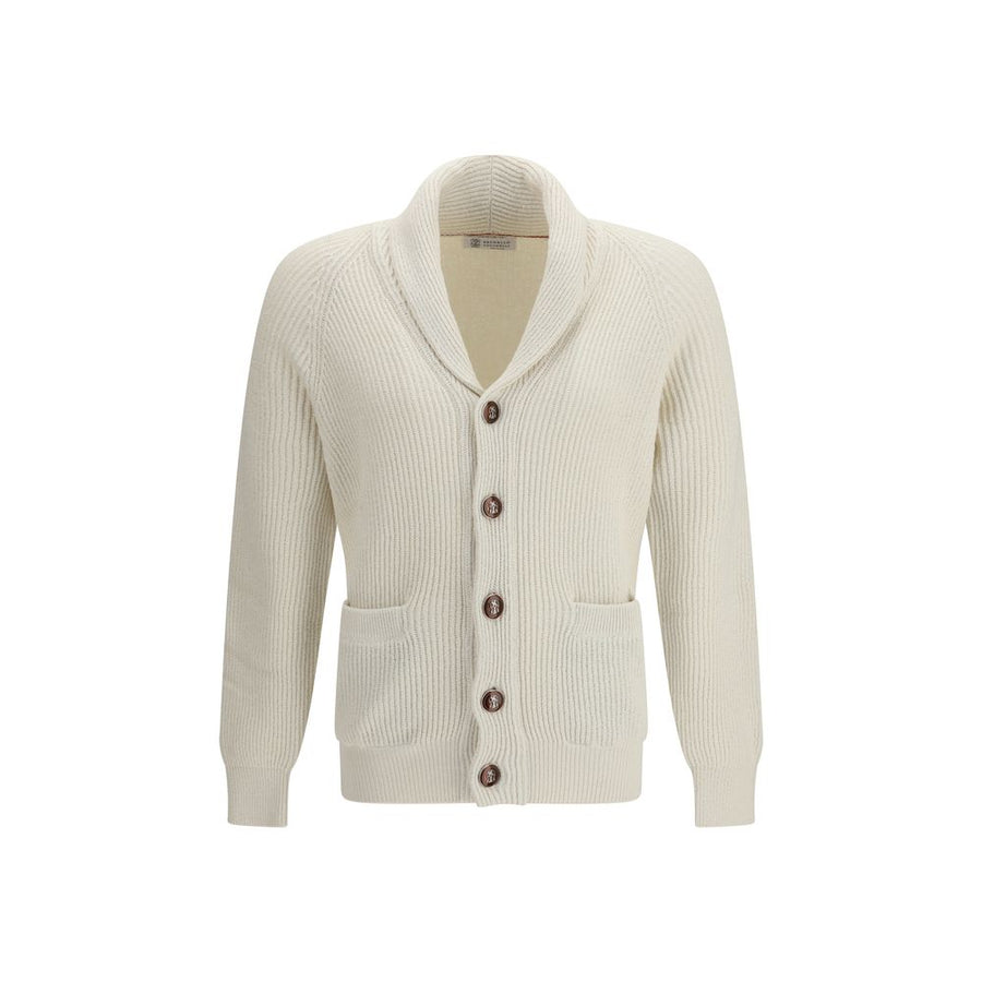 Brunello Cucinelli 100% Cotton cardigan in beige
