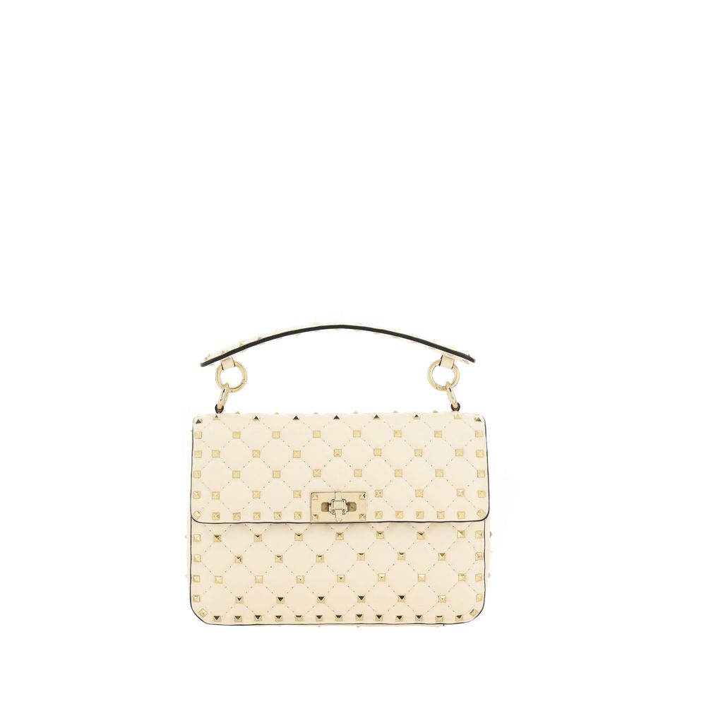 Beige Lamb Ovis Aries Shoulder Bag