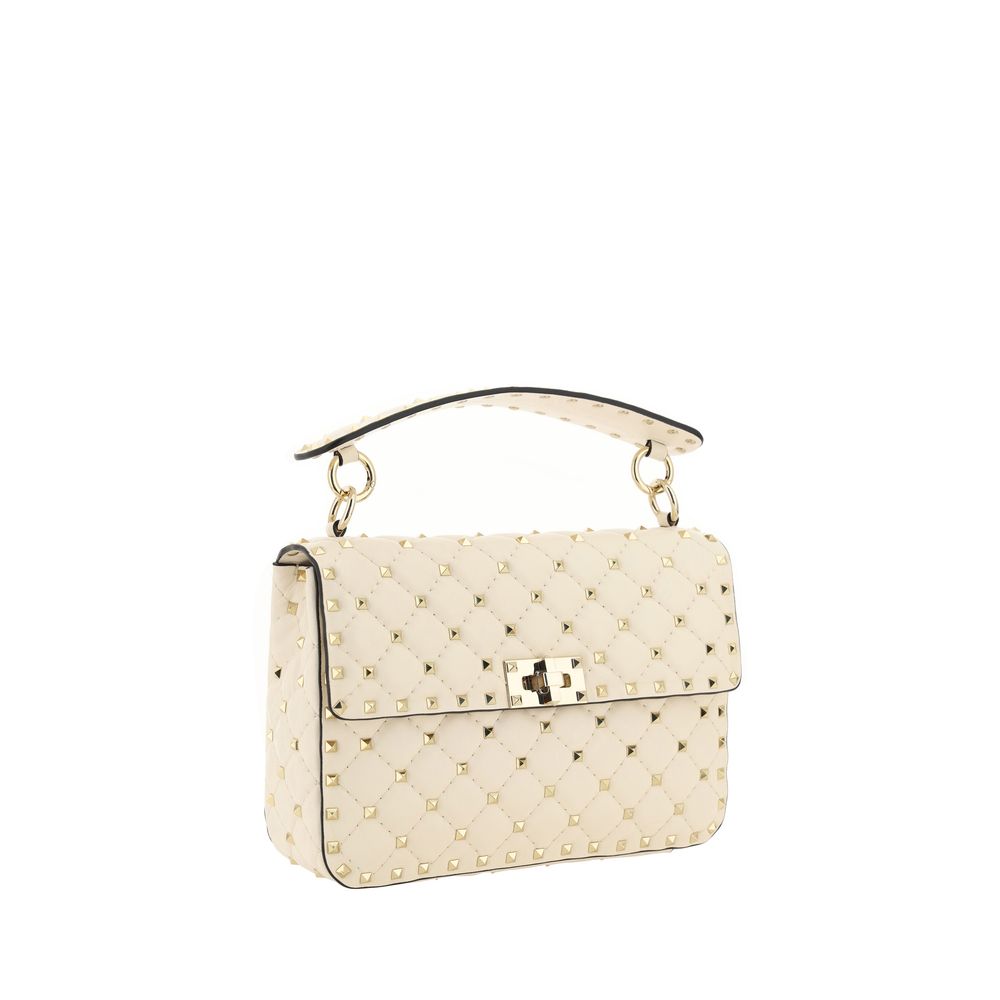 Beige Lamb Ovis Aries Shoulder Bag