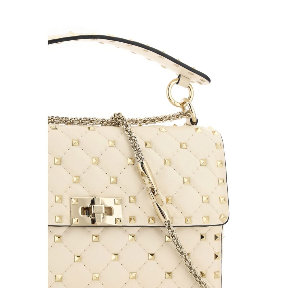 Beige Lamb Ovis Aries Shoulder Bag