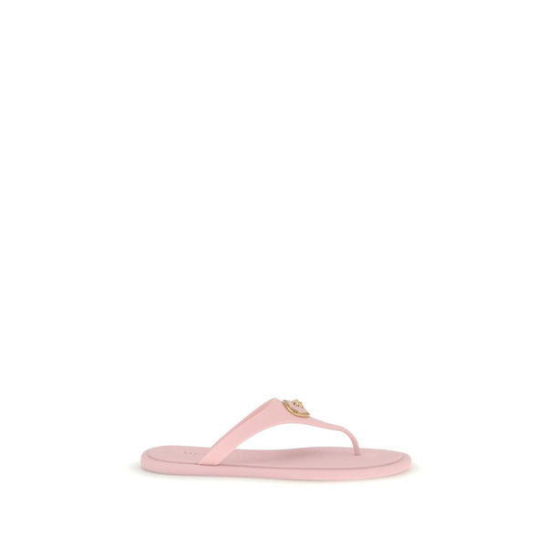 Versace 100% Rubber flip-flop sandal in pink