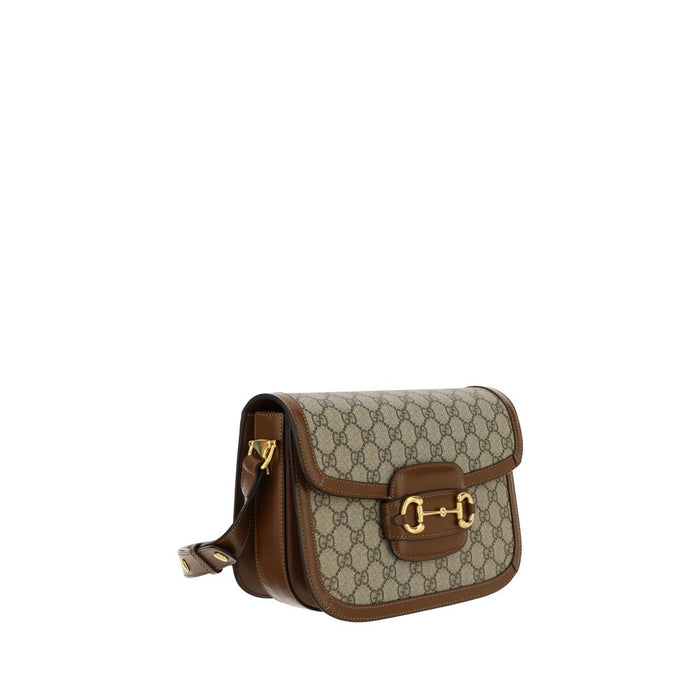 Beige Cotton Handbag Bag
