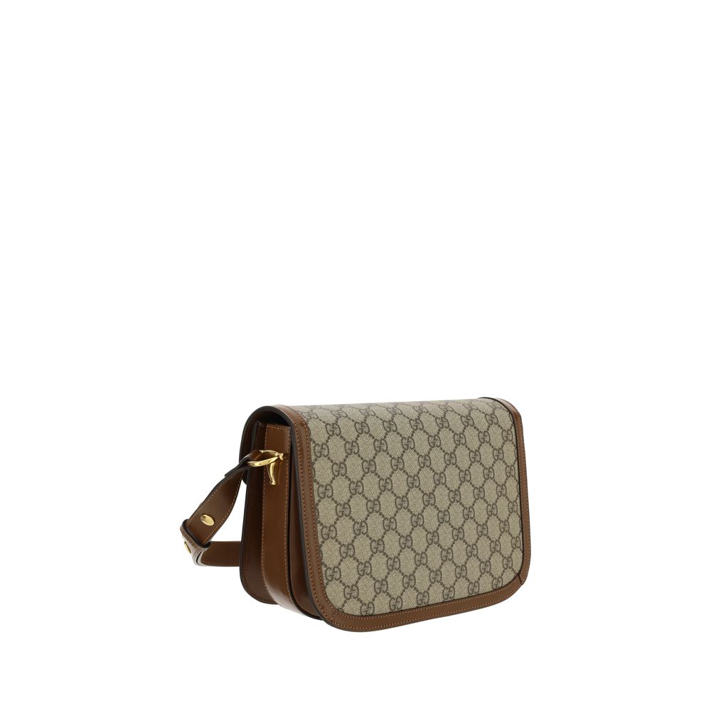 Beige Cotton Handbag Bag