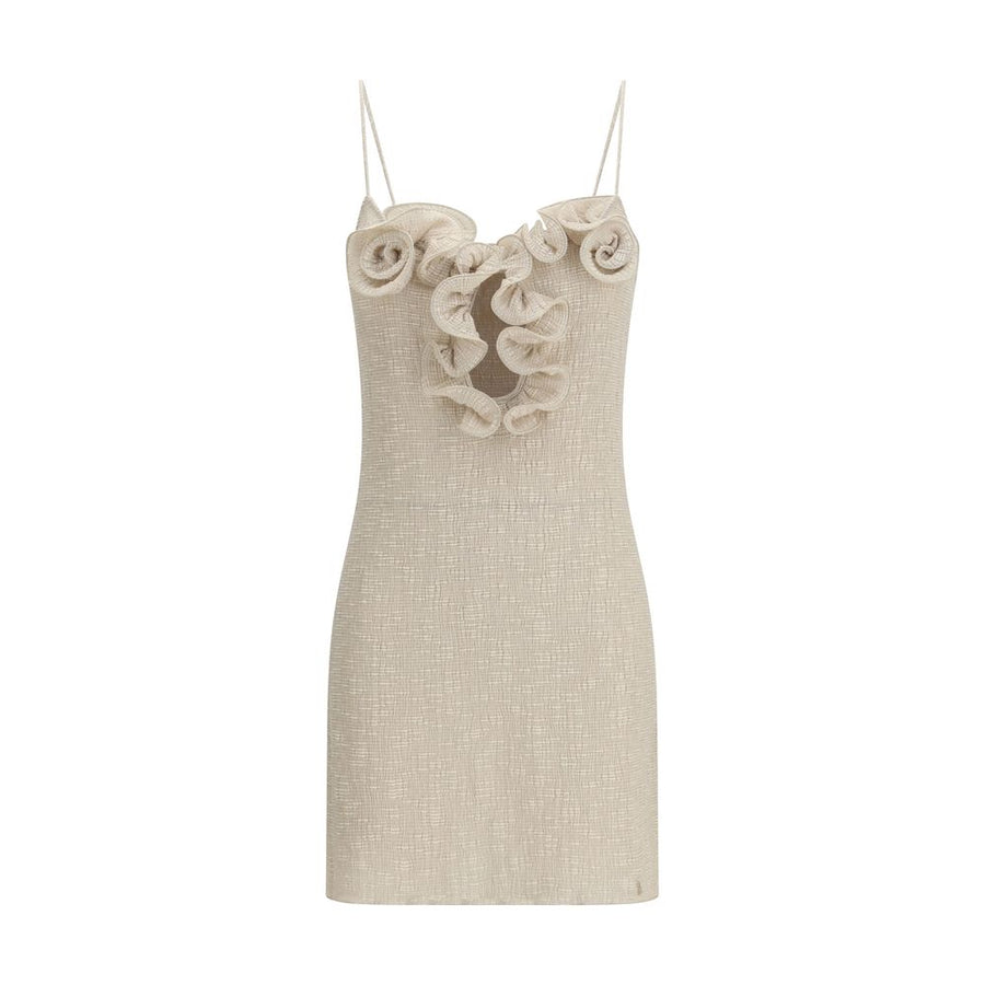 Magda Butrym 36% Lyocell dress in beige