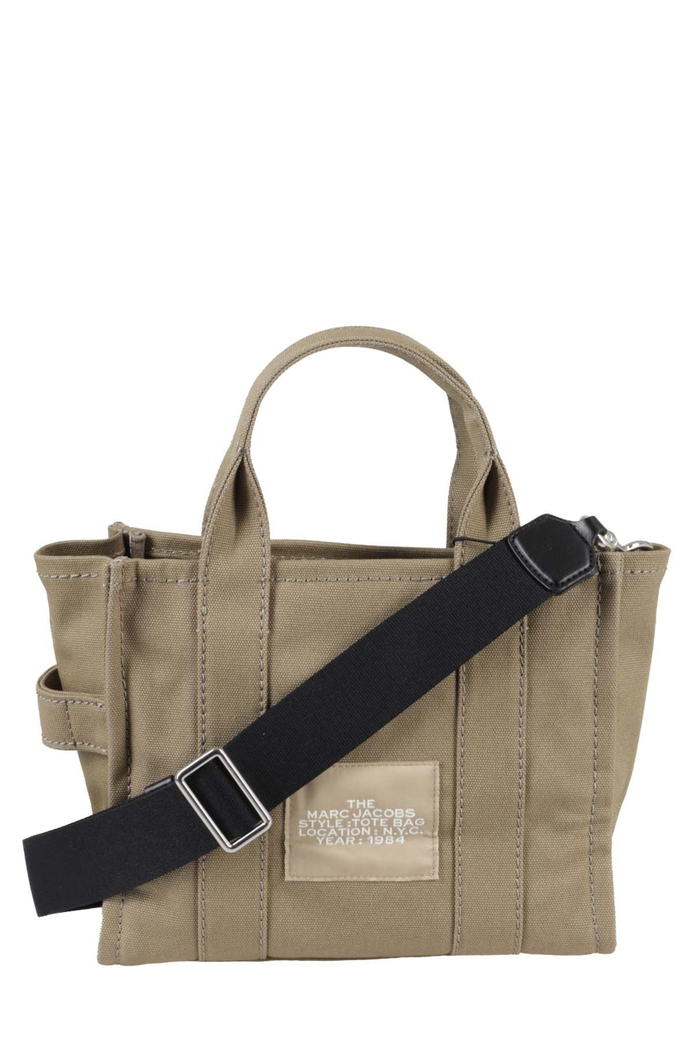 The Small Tote Green Cotton Borsa