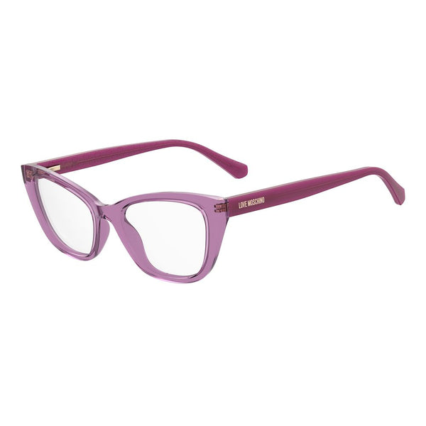 Love Moschino MO-1051204 Cellulose propionate frame; plastic lenses eyeglasses in purple