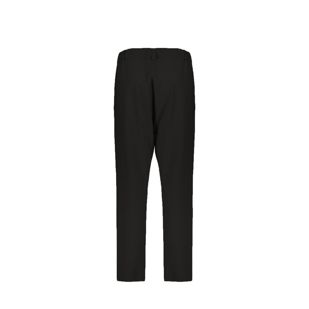 Herno 43% Wool trousers in black — view 2