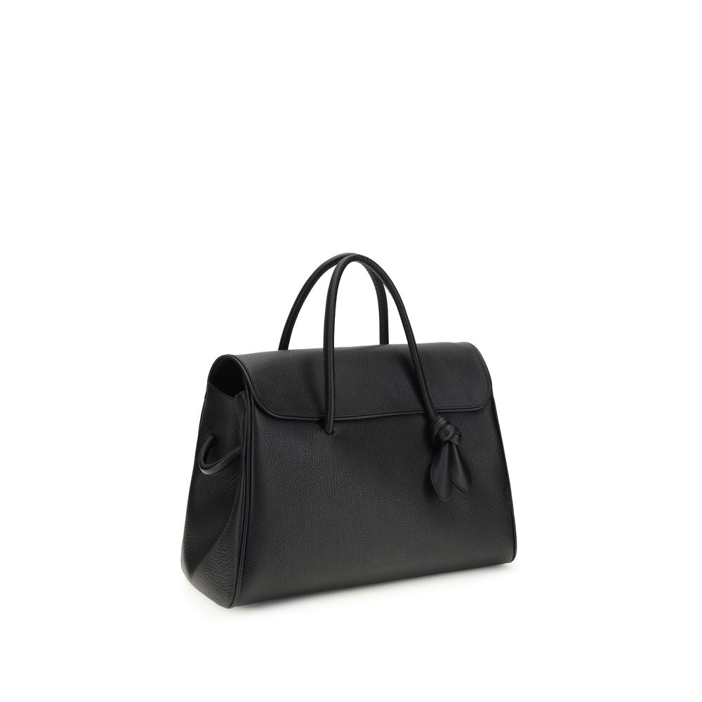 Black Calf Leather Bos Taurus Handbag Bag