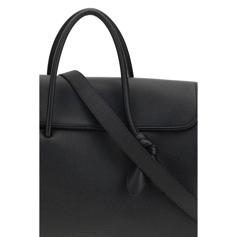Black Calf Leather Bos Taurus Handbag Bag