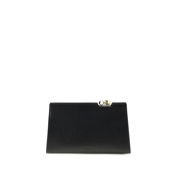 Jacquemus 100% Calf Leather Bos Taurus shoulder bag in black