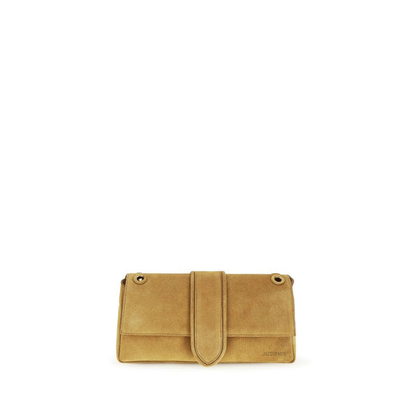 Jacquemus 100% Calf Leather Bos Taurus shoulder bag in beige