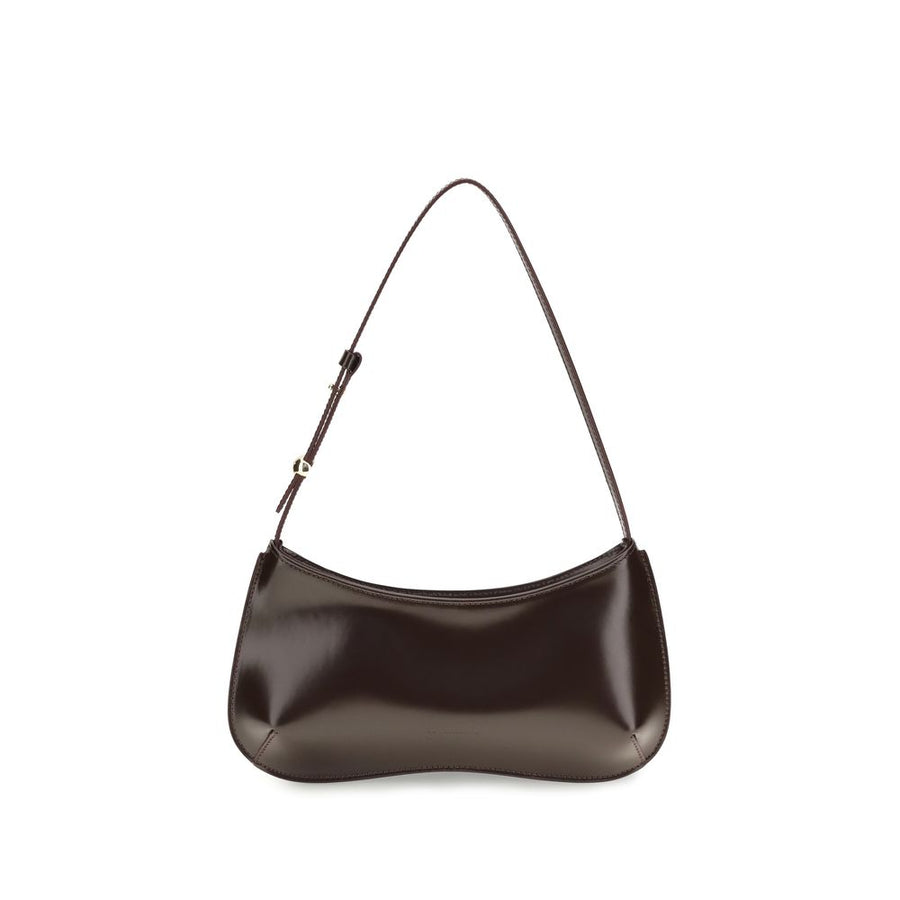 Jacquemus 100% Calf Leather Bos Taurus shoulder bag in brown