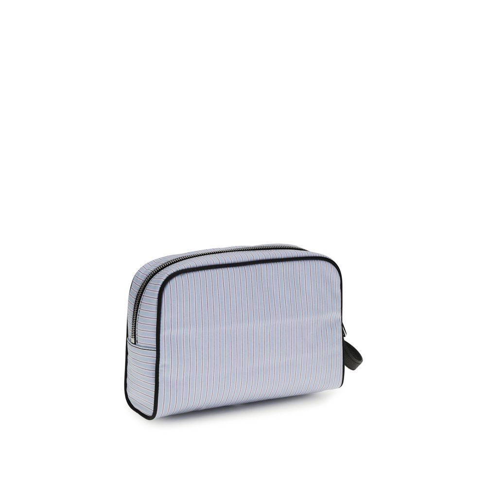 Blue Cotton Handbag Bag