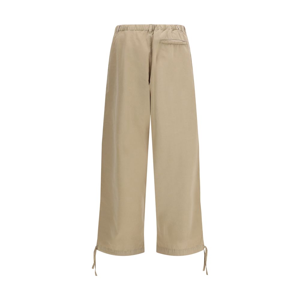 Ferragamo 94% Cotton 6% Silk chinos in beige — view 2