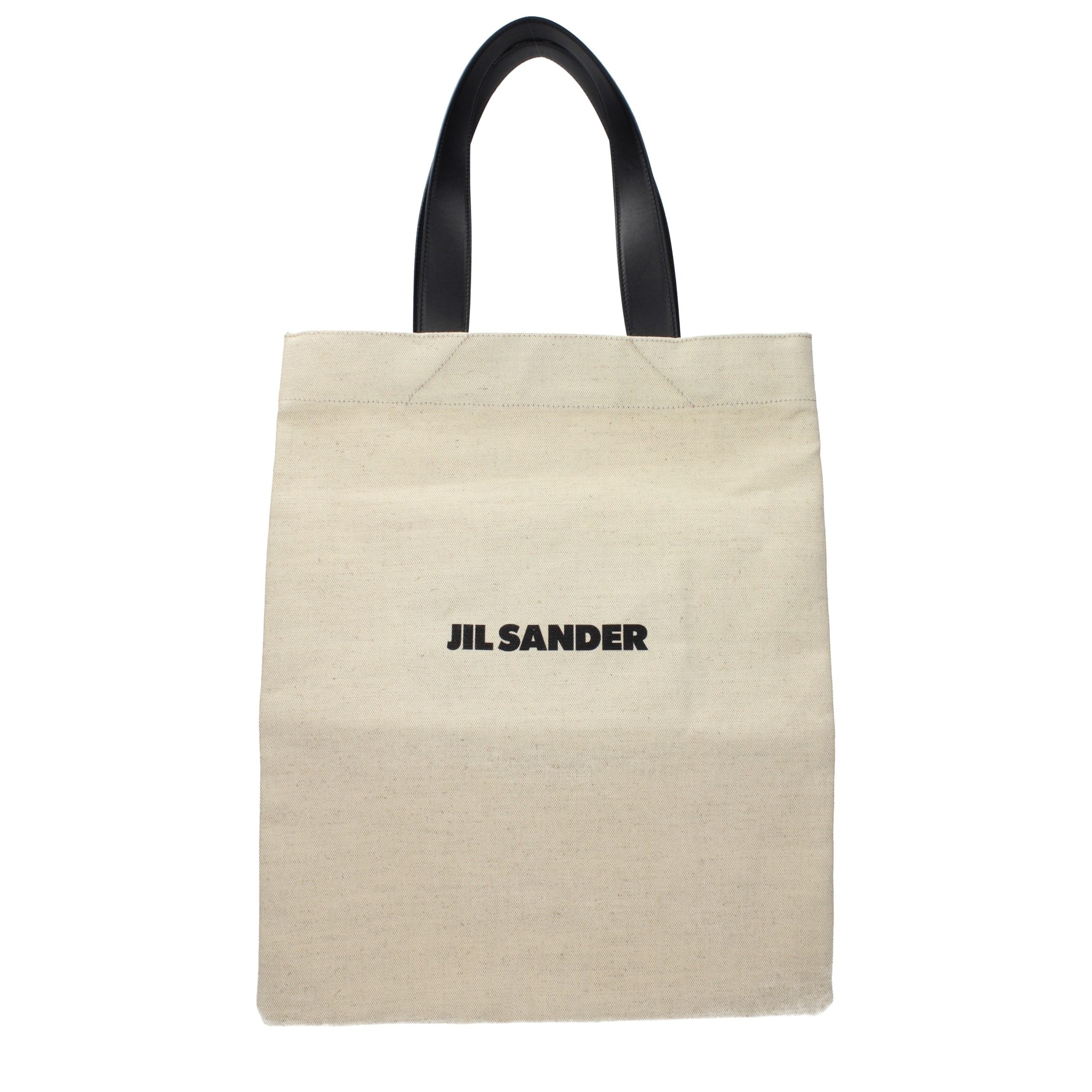 Beige Fabric Handbag Bag